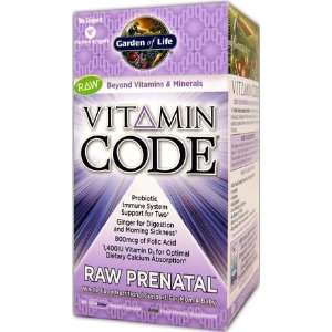  Garden of Life Vitamin Code  Prenatal 90 CNT CAP: Health 
