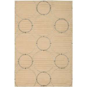   Zebra Ivory/ Brown 7.6 Feet by 9.6 Feet Polyester Blend Area Rug: Home