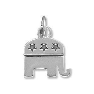  Republican Elephant Charm: Jewelry