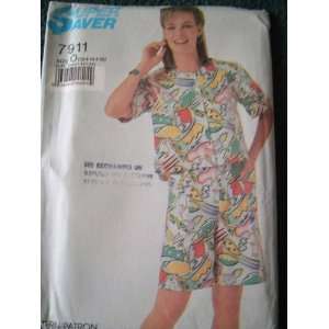   12 14 16 SIMPLICITY SUPER SAVER SEWING PATTERN #7911 
