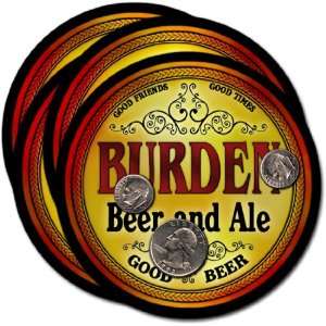  Burden, KS Beer & Ale Coasters   4pk: Everything Else