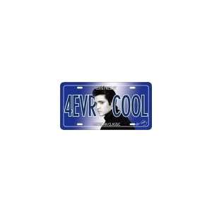 Elvis Presley License Plate 4EVR COOL Automotive