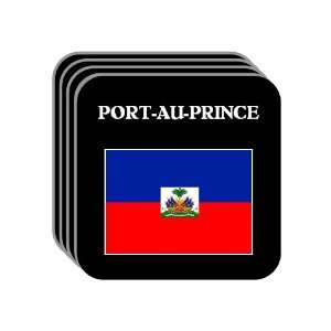  Haiti   PORT AU PRINCE Set of 4 Mini Mousepad Coasters 