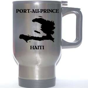  Haiti   PORT AU PRINCE Stainless Steel Mug: Everything 