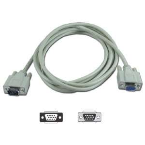  QVS 3ft VGA HD15 Male to Female Extension Cable 
