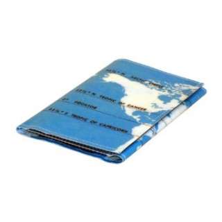  Climate Zones Map Tri Fold Wallet: Clothing