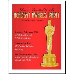Academy Awards Party Invitation
