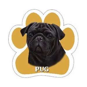  Pug Black Car Magnet Tan: Everything Else