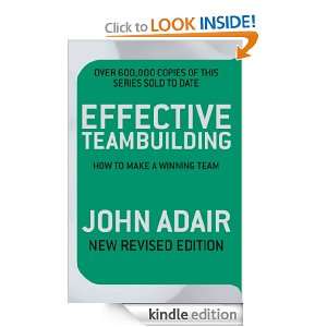 Start reading Effective Teambuilding on your Kindle in under a 