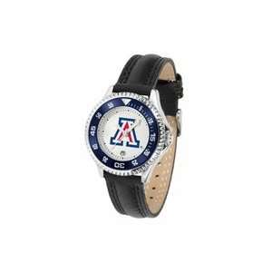  Arizona Wildcats Competitor Ladies Watch with Leather Band 