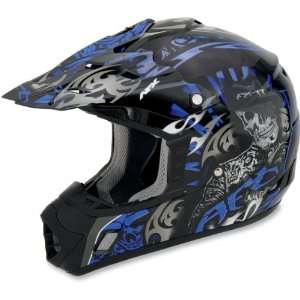   17Y Helmet , Style: Shade, Color: Blue, Size: Sm 0111 0743: Automotive