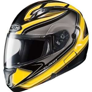   Face Motorcycle Helmet MC 3 Yellow XXL 2XL 0845 1103 08 Automotive
