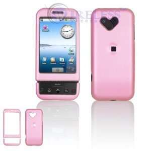  HTC Google G1/Dream Cell Phone Pink Rubber Feel Protective 