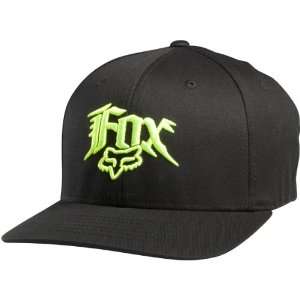 Fox Racing Society Mens Flexfit Sportswear Hat/Cap   Color: Black 