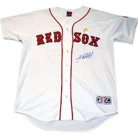  Josh Beckett Boston Red Sox Autographed Replica Home 