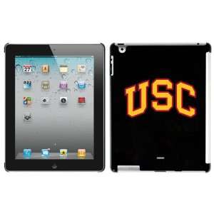  USC   yellow with red border   arc design on iPad 2 Case 