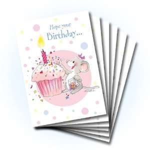   : Suzys Zoo Happy Birthday Card 6 pack 10301: Health & Personal Care