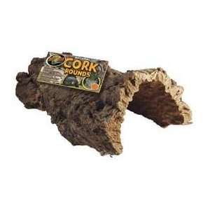  Zoo Med Natural Cork Bark, Round, Medium: Pet Supplies