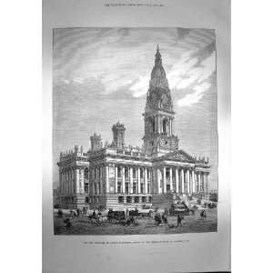  1873 Townhall Bolton Lancashire England Architecture