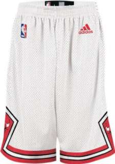  Chicago Bulls White Swingman Shorts Clothing