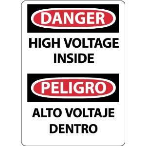  SIGNS HIGH VOLTAGE INSIDE: Home Improvement