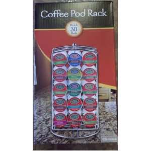 Coffee Pod Rack   Holds 30 Pods / K Cups: Grocery & Gourmet Food