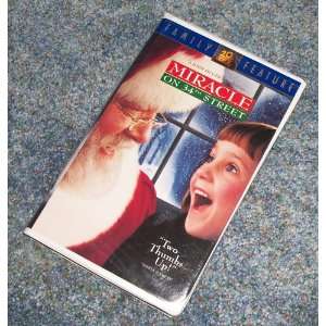  MIRACLE ON 34TH STREET VHS: Everything Else