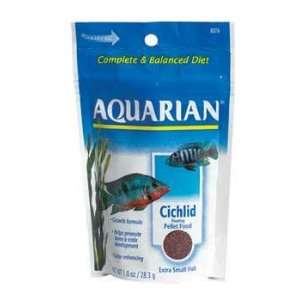  AQUARIAN CICHLID PELLET X SMALL 1.0OZ