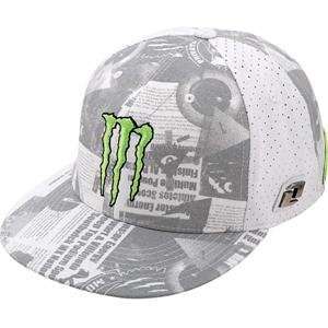  One Industries Monster Headlines Fitted Hat   7 5/8 