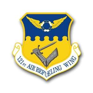  US Air Force 121st Air Refueling Wing Decal Sticker 3.8 