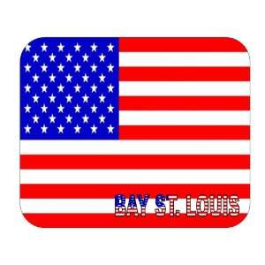  US Flag   Bay St. Louis, Mississippi (MS) Mouse Pad 