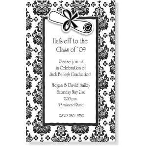  Graduation Invitations   A12351 D385 Health & Personal 