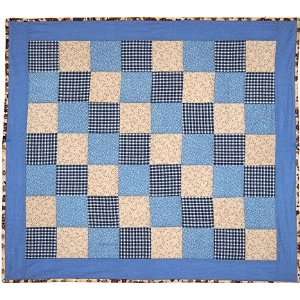 Twin Quilt Top. Pre Cut Rumble Tumble Patchwork Twin Quilt 