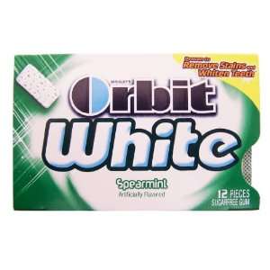  WRIGLEY ORBIT WHITE SPRMT 12P