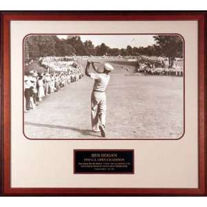  Ben Hogan 1950 U.S. Open Champion Framed Photograph with 