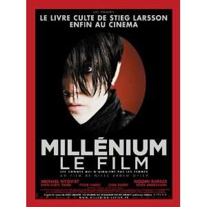The Girl with the Dragon Tattoo (2009) 27 x 40 Movie Poster French 