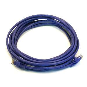  14FT 350MHz UTP Cat5e RJ45 Network Cable   Purple 