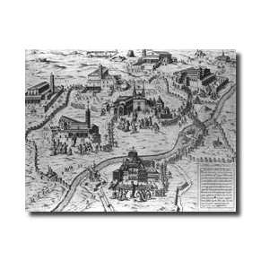  Le Sette Chiesa Di Roma 1575 Giclee Print: Home & Kitchen