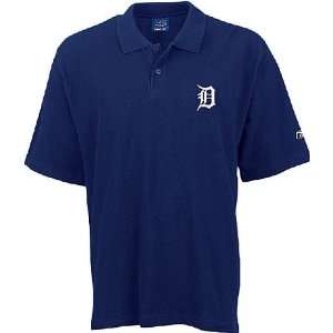  Detroit Tigers Blue Adult MLB Polo Shirt By Reebok Sports 