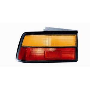   Lamp 88 89 Honda Accord Tail Light Lens Left 11 1676 01: Automotive