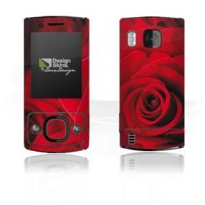  Design Skins for Nokia 6700 Slide   Red Rose Design Folie 