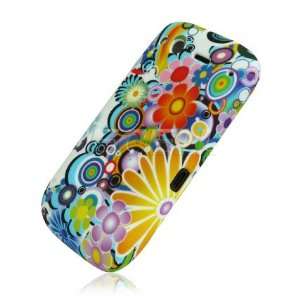  Ecell   FLOWERS SWIRL SILICONE GEL CASE COVER FOR HTC 