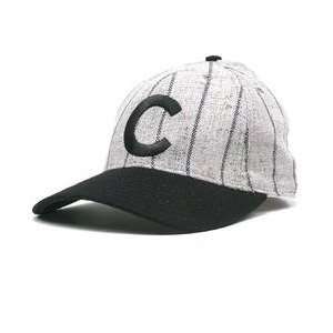  Chicago Cubs 1907 10 Road Cooperstown Fitted Cap   Grey 