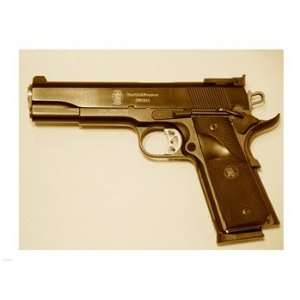  Smith & Wesson SW 1911 24.00 x 18.00 Poster Print: Home 