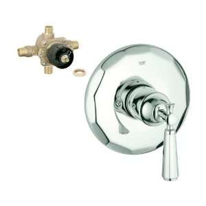 GROHE Kensington Chrome Single Handle Tub and Shower Faucet Trim Kit 