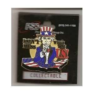  Uncle Sam 9 11 01 Dont Mess with the US Pin: Sports 