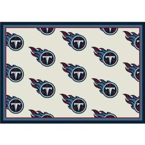  NFL Team Repeat Tennessee Titans Football Rug Size: 78 x 