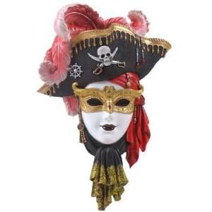  Pirate Carnival Mask Wall Plaque: Toys & Games