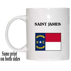  US State Flag   SAINT JAMES, North Carolina (NC) Mug 