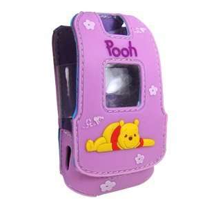  Disney Pooh Purple Cell Phone Case for V3 Razr 